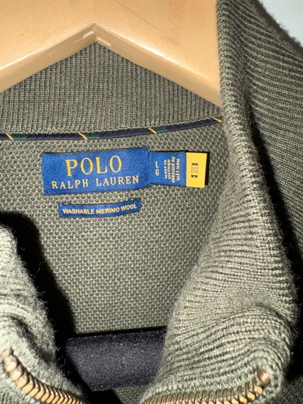 Polo by Ralph Lauren Men's Merino Wool Sweater - Picture 2 of 6
